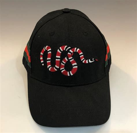 gucci snake cap inside|gucci black snake cap.